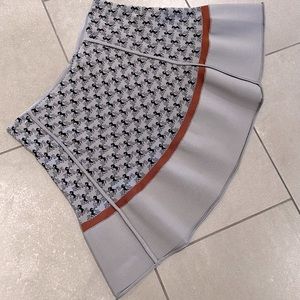 Chloe Horse Print Mini Skirt